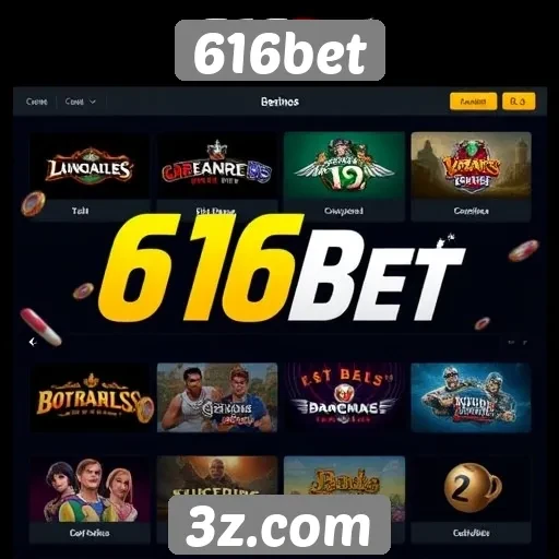 Avaliação das opções de jogos disponíveis no 616bet