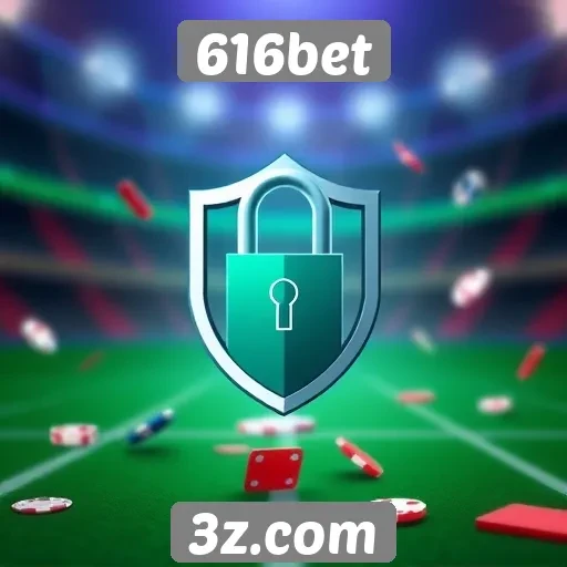 Comprovante de segurança em transações na 616bet